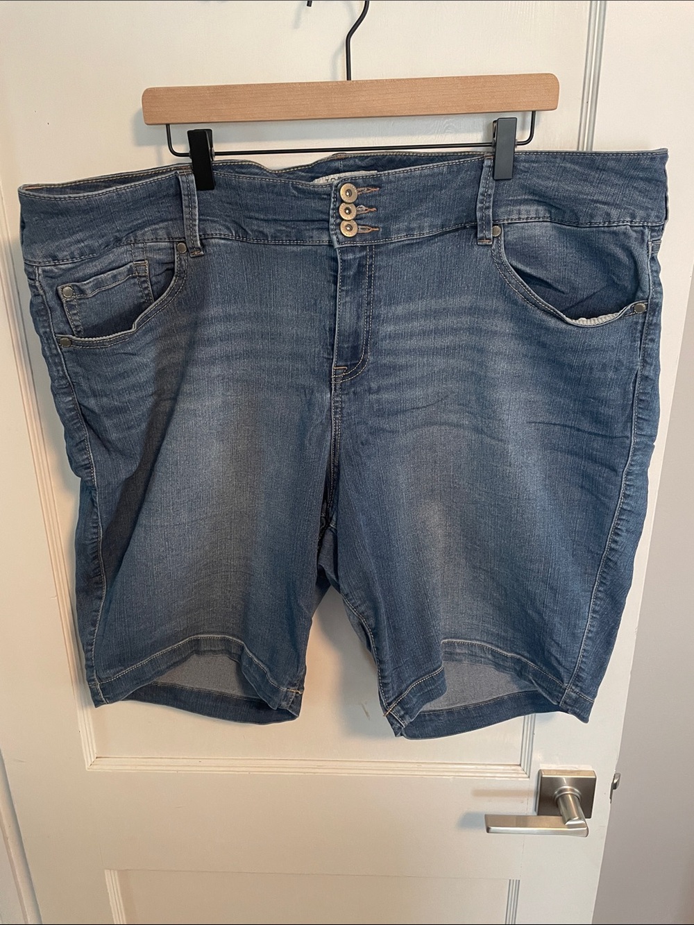 Torrid Blue Denim Shorts